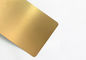 황금 색깔은 건축 훈장을 위한 양극 처리한 알루미늄 패널 5052를 솔질했습니다